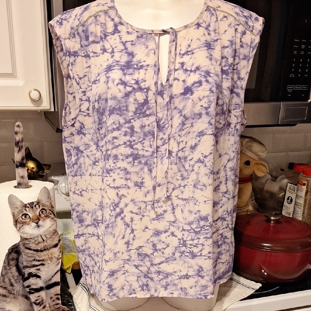 e Juicy Couture Sleeveless Geometric Regular Size Top XL